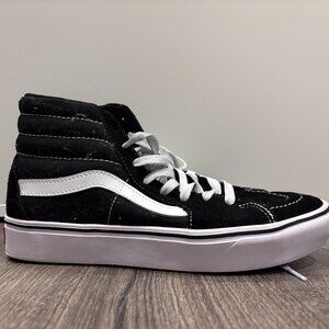 Vans Sk8-Hi sneakers in classic black suede